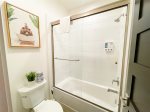 Second bathroom shower/tub combo